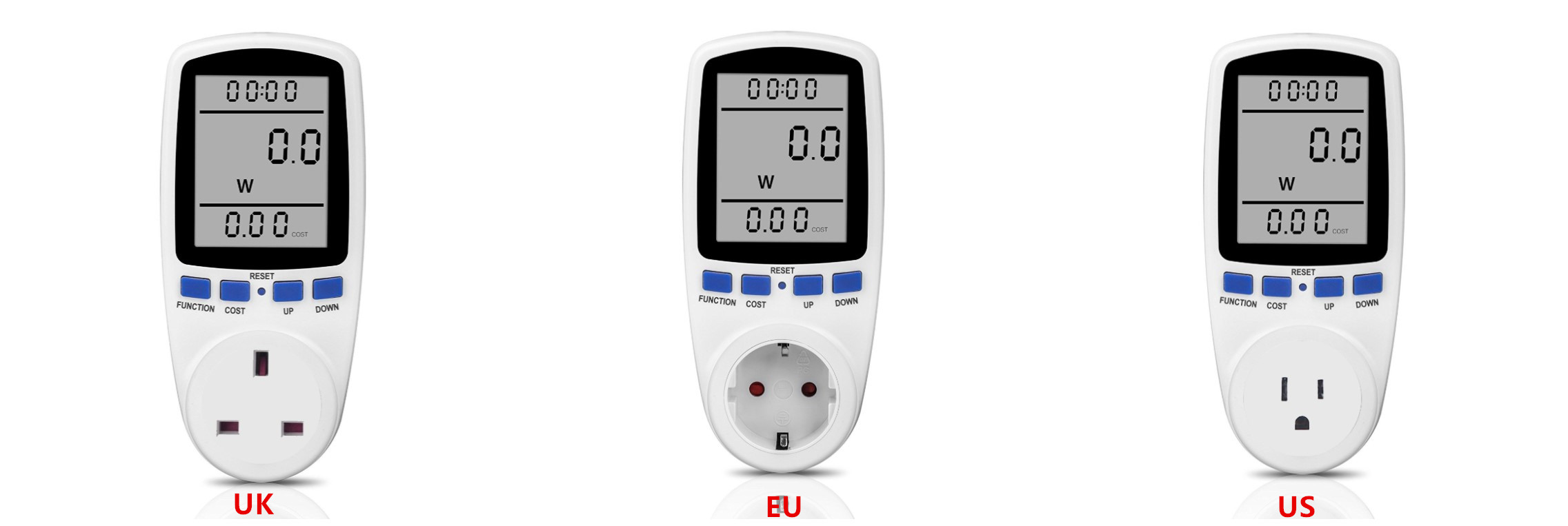 Narinco NHS1287 Power Energy Meter UK/EU/US plug